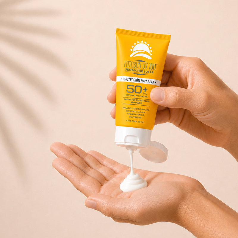 Protector Solar Facial Fotosun 100 UVFPS 50+ 60 ml