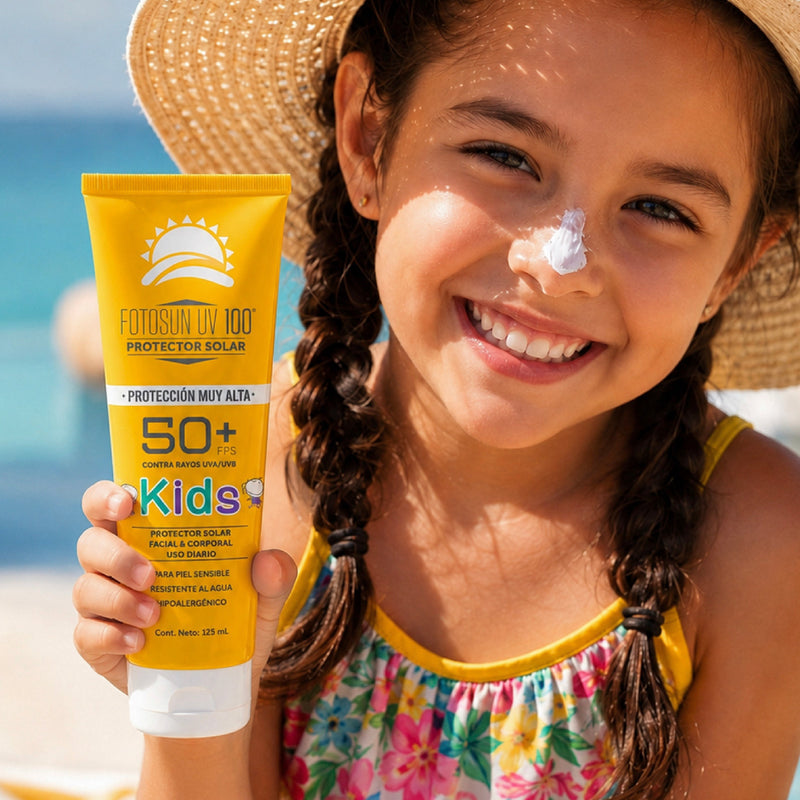 Protector Solar Kids Fotosun UV 100 50+ 125ml