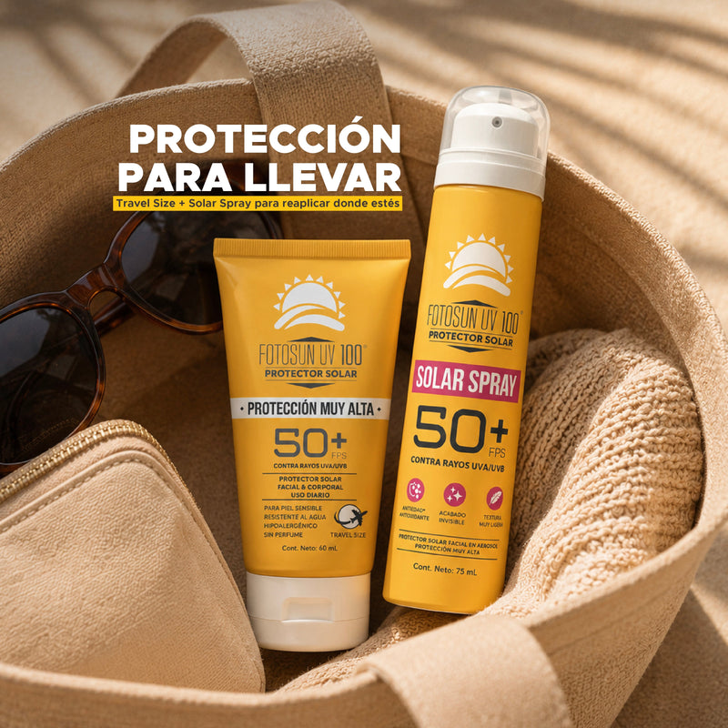 Protector Solar Travel Fotosun UV 100 50+ 60ml