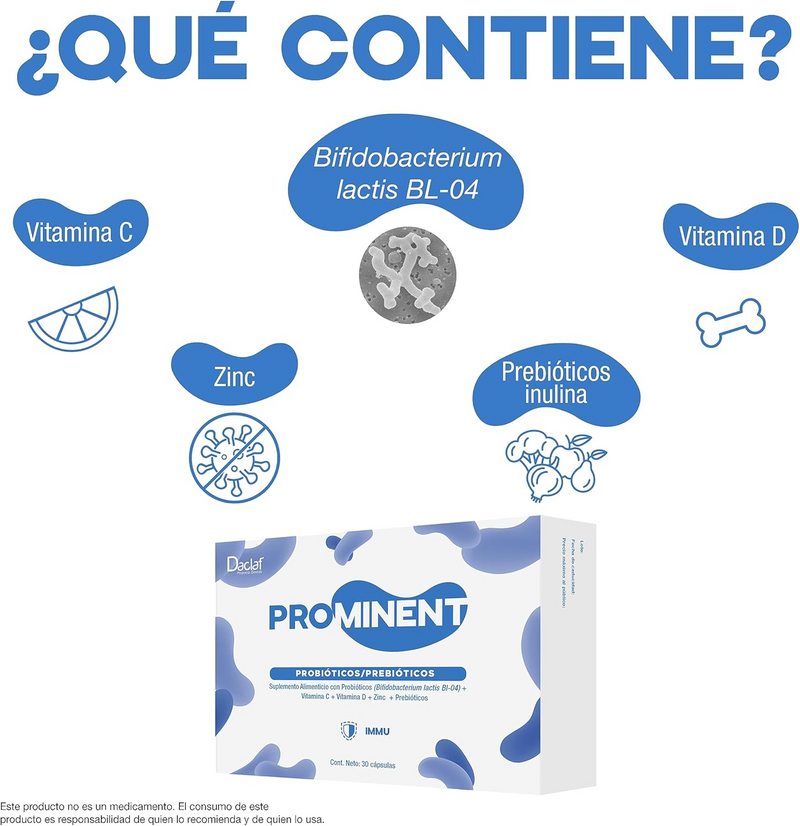 PROMINENT IMMU PROBIÓTICOS Y PREBIÓTICOS