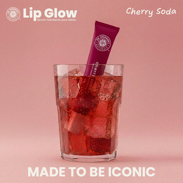 Lip Glow Serum Cherry Soda Dr Akerman´s Ultra Hidratante Filler Progresivo No pegajoso