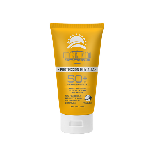 Travel Fotosun UV 100  50+ Protector Solar 60ml