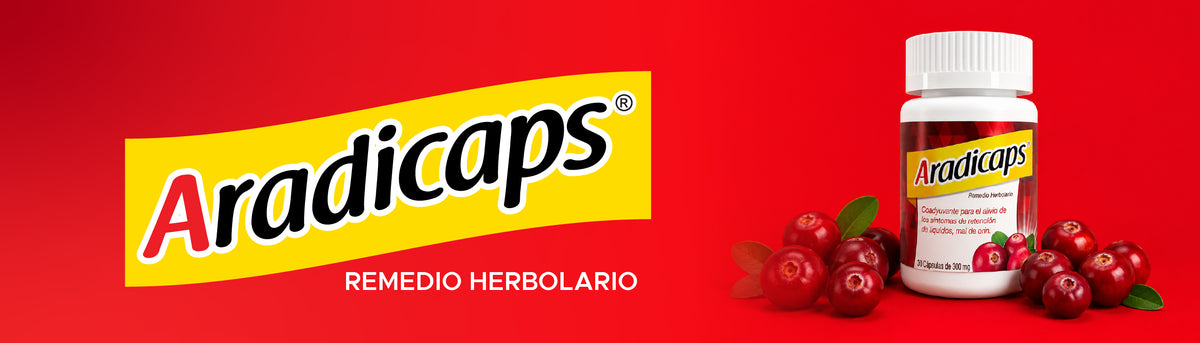 Aradicaps® Remedio Herbolario 30 Cápsulas | Alivio de la Retención de Líquidos y Mal de Orín