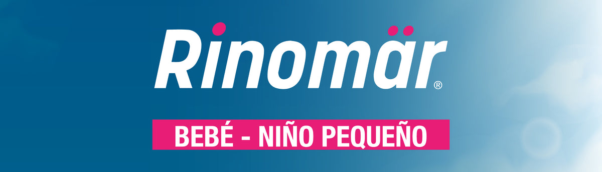 Rinomär® Bebé Spray Nasal con Boquilla Pediátrica | Agua de Mar para Bebés desde 3 Meses