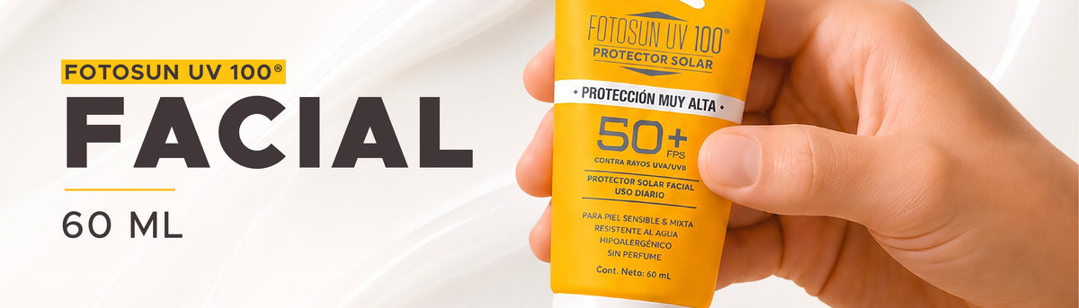 Protector Solar Facial Fotosun UV 100®  FPS 50+ | UVA/UVB, Humectante e Hipoalergénico