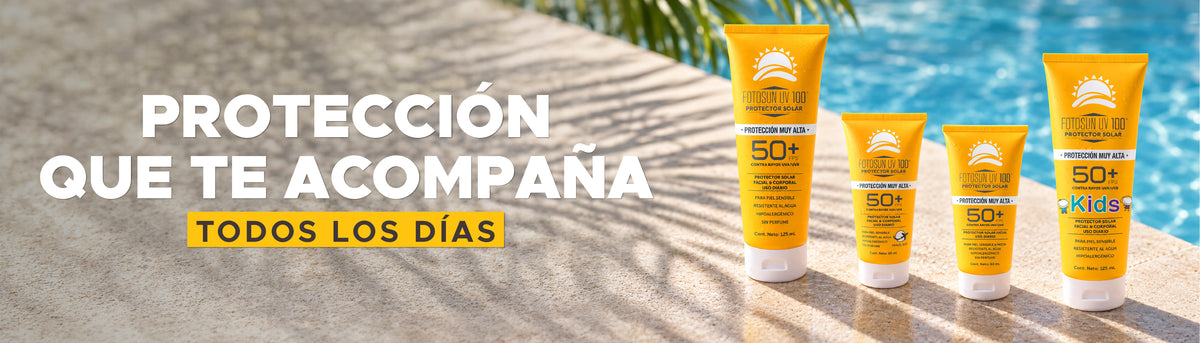 Protector Solar Facial Fotosun UV 100®  FPS 50+ | UVA/UVB, Humectante e Hipoalergénico