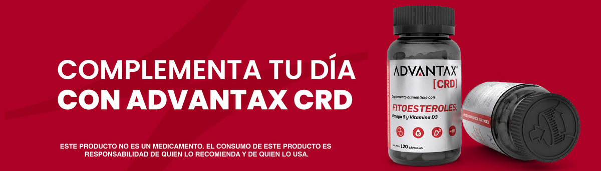Advantax® CRD 120 Cápsulas | Fitoesteroles, Omega 5 y Vitamina D