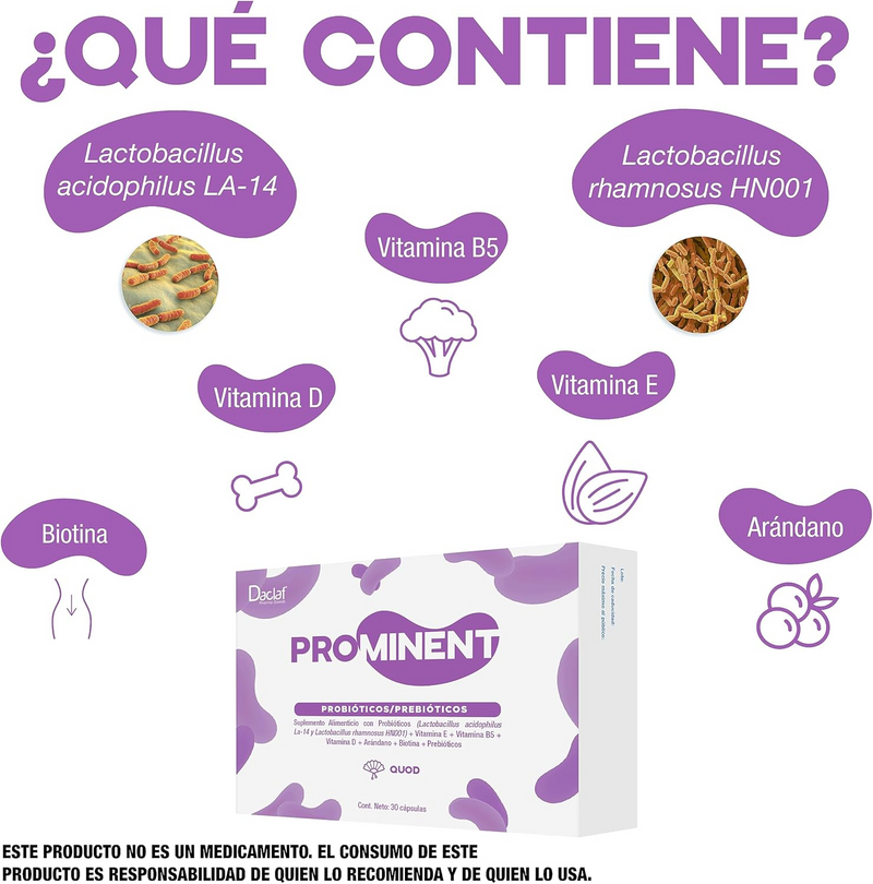 PROMINENT QUOD PROBIÓTICOS Y PREBIÓTICOS