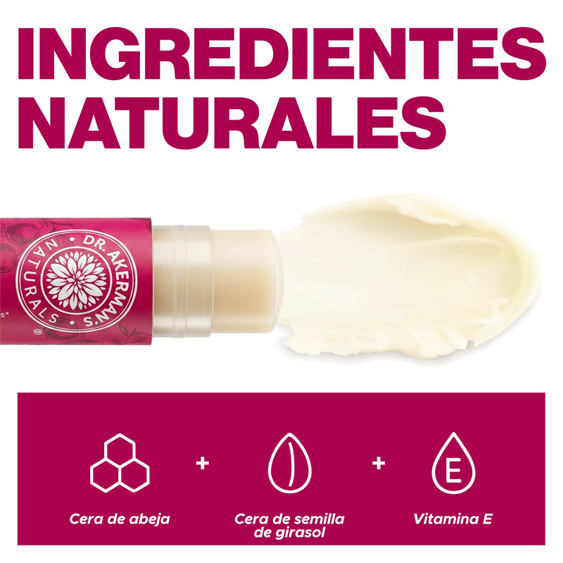 4-Pack Bálsamo Labial Huméctame Para Labios Dr. Akermans