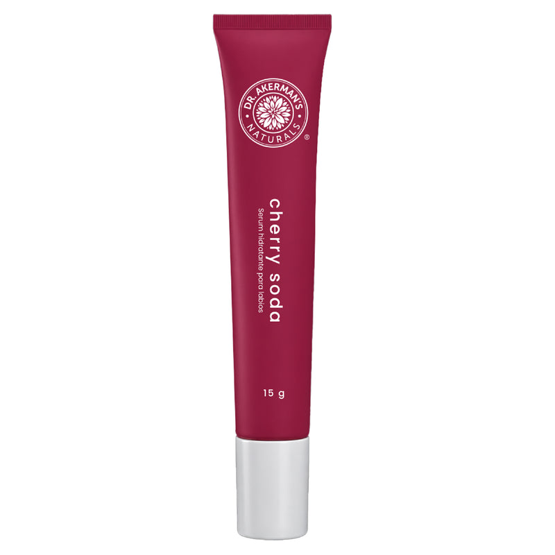 Lip Glow Serum Cherry Soda Dr Akerman´s Ultra Hidratante Filler Progresivo No pegajoso