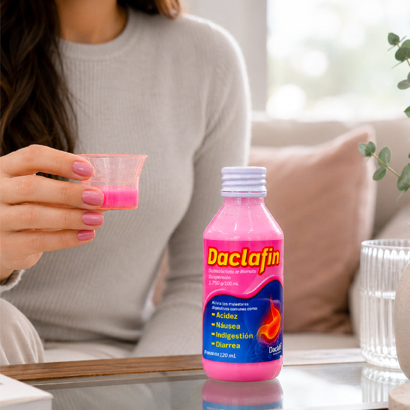 Daclafin Suspensión Subsalicilato De Bismuto 120ml