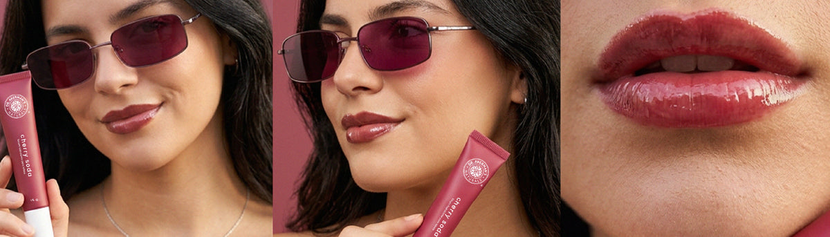 Lip Glow Serum Cherry Soda Dr Akerman´s Ultra Hidratante Filler Progresivo No pegajoso