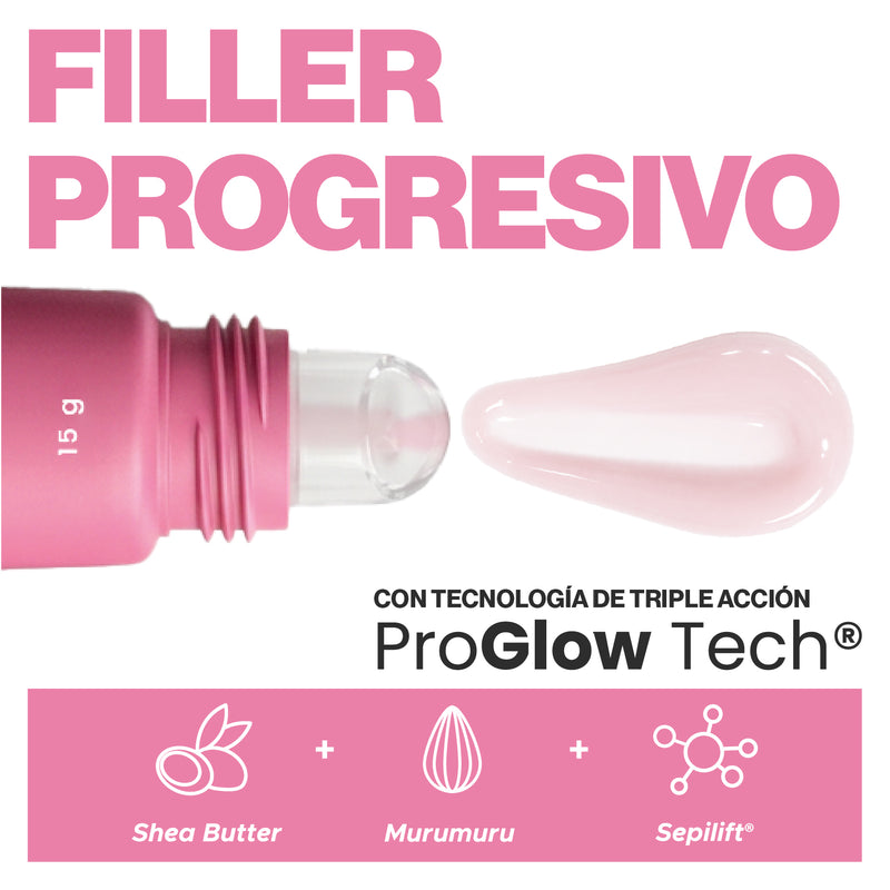 Lip Glow Serum Pink Lemonade Dr Akerman´s Ultra Hidratante Filler Progresivo No pegajoso