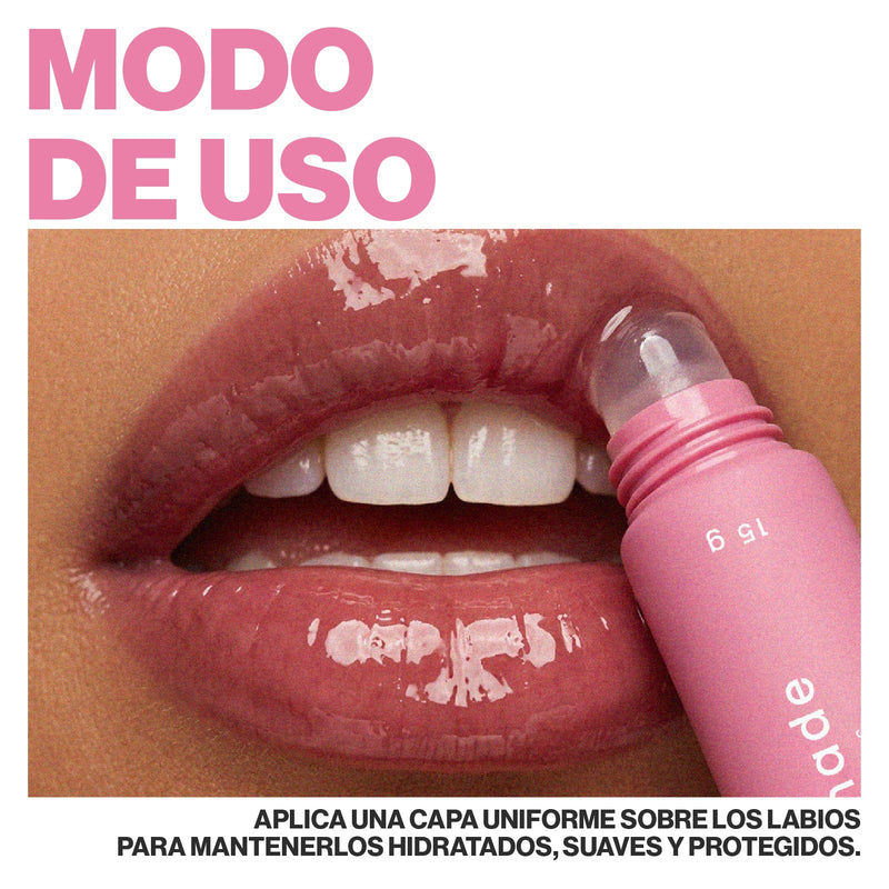 Lip Glow Serum Pink Lemonade Dr Akerman´s Ultra Hidratante Filler Progresivo No pegajoso