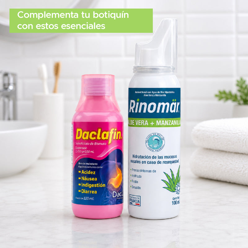 Rinomär® Aloe Vera + Manzanilla Spray Nasal | Hidratación y Alivio para la Resequedad Nasal
