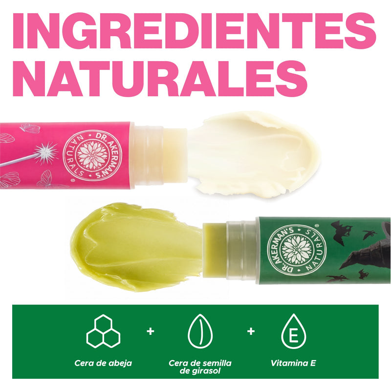 Bálsamos Labiales Wicked - Avena y Matcha 4.5g
