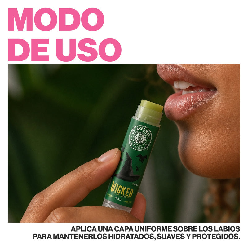 Bálsamos Labiales Wicked - Avena y Matcha 4.5g