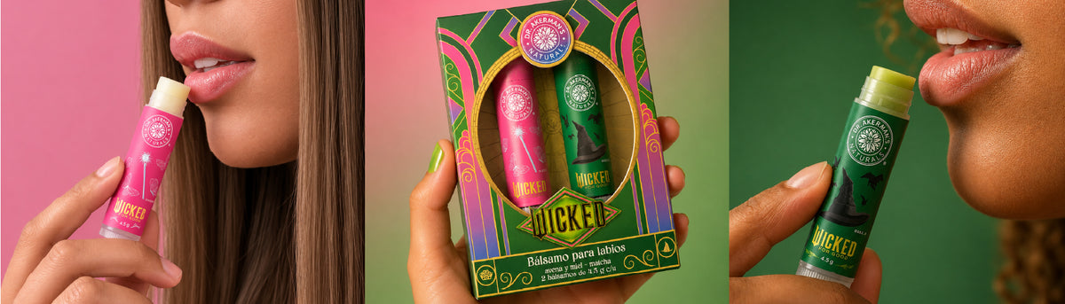 Bálsamos Labiales Wicked - Avena y Matcha 4.5g